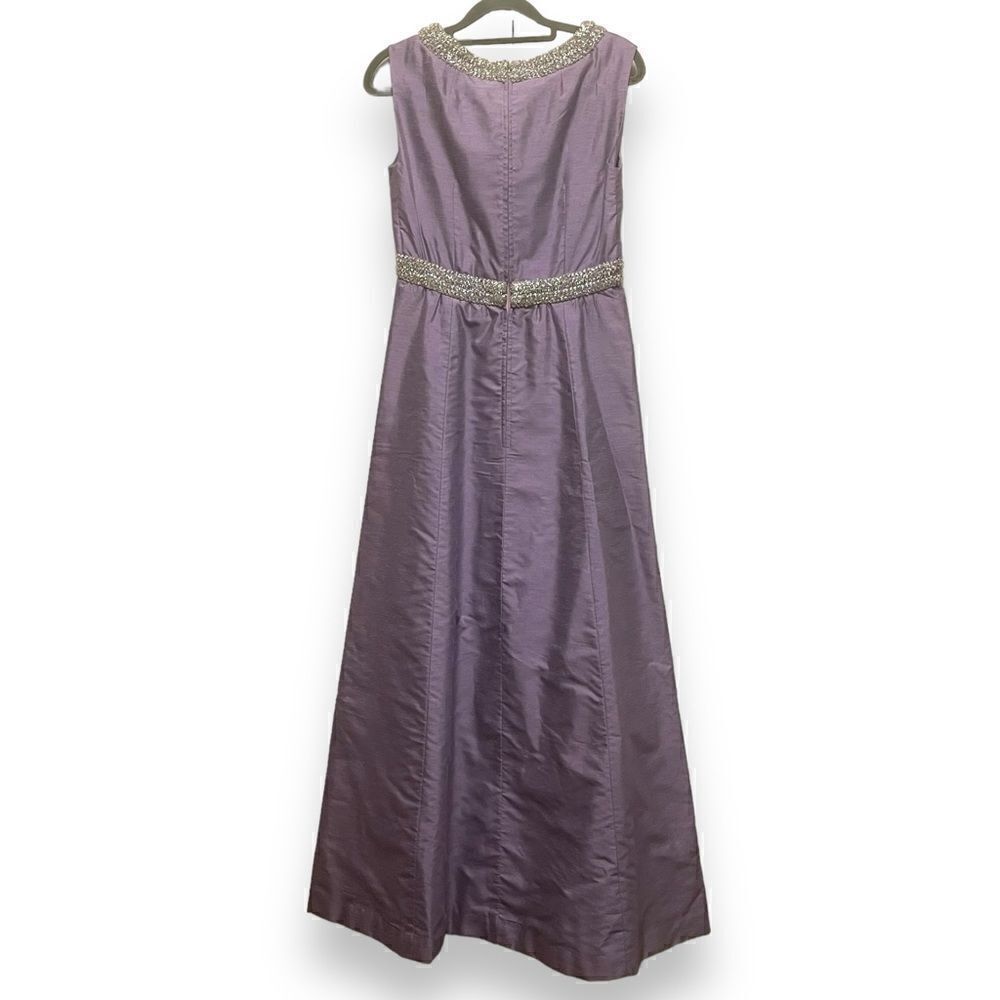 Vintage 60’s Lavender Lilac Maxi Dress - Picture 5 of 6